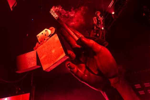 Machine Gun Kelly performs at Co-Op Live Machine Gun Kelly performs at Co-Op Live, Manchester, England, 7th March 2026, Credit:Mike Gray Avalon  Copyright: xMikexGrayx xAvalonx 1080959740
