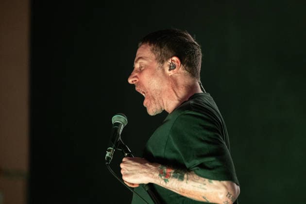 PUNK BAND Sleaford Mods AT BRIXTON ACADEMY LONDON awards 7 03 26 Gwendoline Christie live on stage for one night only along with Sue Tompkins, Orbital and Heartworms PUNK BAND Sleaford Mods AT BRIXTON ACADEMY LONDON awards 7 03 26 Jason Williamson and Andrew Fearn Gwendoline Christie live on stage for one night only along with Sue Tompkins, Orbital and Heartworms Originally started as the solo project of Jason Williamson in 2006, he put out two albums before recruiting Andrew Fern in 2009, becoming the duo we know today. Since then, they have gained a cult following across the UK and beyond, putting out a further 10 albums including, most recently, UK Grim in 2023. Their new album, The Demise Of Planet X™, is set to a Copyright: xRogerxAlarconx xAvalonx 1080976492
