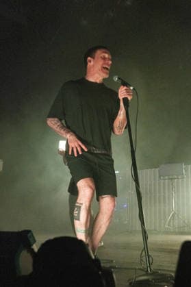 PUNK BAND Sleaford Mods AT BRIXTON ACADEMY LONDON awards 7 03 26 Gwendoline Christie live on stage for one night only along with Sue Tompkins, Orbital and Heartworms PUNK BAND Sleaford Mods AT BRIXTON ACADEMY LONDON awards 7 03 26 Jason Williamson and Andrew Fearn Gwendoline Christie live on stage for one night only along with Sue Tompkins, Orbital and Heartworms Originally started as the solo project of Jason Williamson in 2006, he put out two albums before recruiting Andrew Fern in 2009, becoming the duo we know today. Since then, they have gained a cult following across the UK and beyond, putting out a further 10 albums including, most recently, UK Grim in 2023. Their new album, The Demise Of Planet X™, is set to a Copyright: xRogerxAlarconx xAvalonx 1080976501