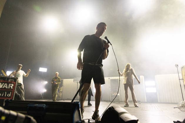 PUNK BAND Sleaford Mods AT BRIXTON ACADEMY LONDON awards 7 03 26 Gwendoline Christie live on stage for one night only along with Sue Tompkins, Orbital and Heartworms PUNK BAND Sleaford Mods AT BRIXTON ACADEMY LONDON awards 7 03 26 Jason Williamson and Andrew Fearn Gwendoline Christie live on stage for one night only along with Sue Tompkins, Orbital and Heartworms Originally started as the solo project of Jason Williamson in 2006, he put out two albums before recruiting Andrew Fern in 2009, becoming the duo we know today. Since then, they have gained a cult following across the UK and beyond, putting out a further 10 albums including, most recently, UK Grim in 2023. Their new album, The Demise Of Planet X™, is set to a Copyright: xRogerxAlarconx xAvalonx 1080977085