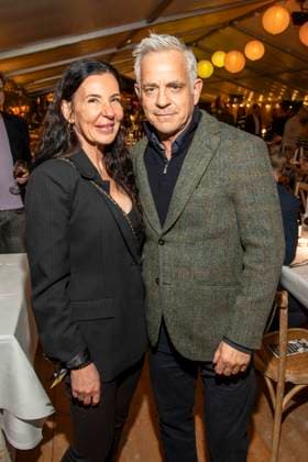 abb Freundin Nicole Toursarkissian, Florian Fitz zu Gast beim Gala Dinner Preisverleihung bei 10.Jahre Baltic Lights Night 2026 Promi Charity Schlittenhunderennen zu Gunsten der Welthungerhilfe an der Ostsee zwischen der Seebruecke Ahlbeck und der Seebruecke Heringsdorf, Samstag 07.03.2026 in Heringsdorf MV Deutschland