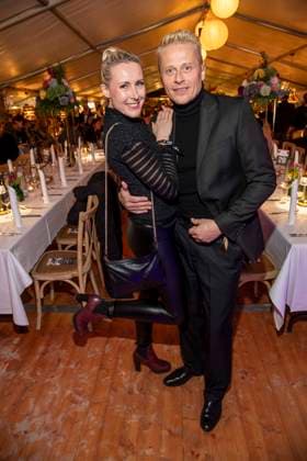 abb Roman Knizka und Franziska Hippe zu Gast beim Gala Dinner Preisverleihung bei 10.Jahre Baltic Lights Night 2026 Promi Charity Schlittenhunderennen zu Gunsten der Welthungerhilfe an der Ostsee zwischen der Seebruecke Ahlbeck und der Seebruecke Heringsdorf, Samstag 07.03.2026 in Heringsdorf MV Deutschland