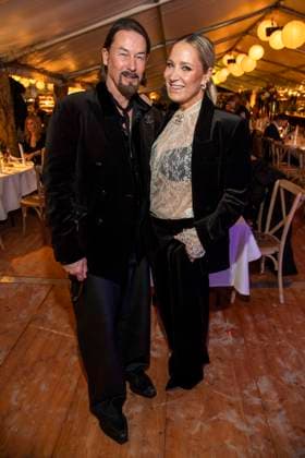 abb Dirk Budach (Ehemann) und Janine Kunze zu Gast beim Gala Dinner Preisverleihung bei 10.Jahre Baltic Lights Night 2026 Promi Charity Schlittenhunderennen zu Gunsten der Welthungerhilfe an der Ostsee zwischen der Seebruecke Ahlbeck und der Seebruecke Heringsdorf, Samstag 07.03.2026 in Heringsdorf MV Deutschland