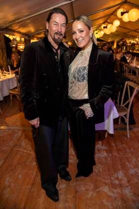 abb Dirk Budach (Ehemann) und Janine Kunze zu Gast beim Gala Dinner Preisverleihung bei 10.Jahre Baltic Lights Night 2026 Promi Charity Schlittenhunderennen zu Gunsten der Welthungerhilfe an der Ostsee zwischen der Seebruecke Ahlbeck und der Seebruecke Heringsdorf, Samstag 07.03.2026 in Heringsdorf MV Deutschland
