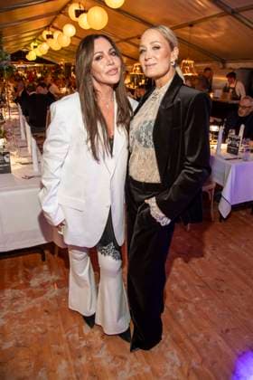 abb Simone Thomalla und Janine Kunze zu Gast beim Gala Dinner Preisverleihung bei 10.Jahre Baltic Lights Night 2026 Promi Charity Schlittenhunderennen zu Gunsten der Welthungerhilfe an der Ostsee zwischen der Seebruecke Ahlbeck und der Seebruecke Heringsdorf, Samstag 07.03.2026 in Heringsdorf MV Deutschland