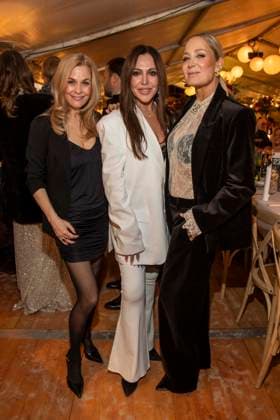 abb Tanja Lanaeus Simone Thomalla und Janine Kunze zu Gast beim Gala Dinner Preisverleihung bei 10.Jahre Baltic Lights Night 2026 Promi Charity Schlittenhunderennen zu Gunsten der Welthungerhilfe an der Ostsee zwischen der Seebruecke Ahlbeck und der Seebruecke Heringsdorf, Samstag 07.03.2026 in Heringsdorf MV Deutschland