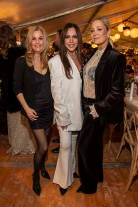 abb Tanja Lanaeus Simone Thomalla und Janine Kunze zu Gast beim Gala Dinner Preisverleihung bei 10.Jahre Baltic Lights Night 2026 Promi Charity Schlittenhunderennen zu Gunsten der Welthungerhilfe an der Ostsee zwischen der Seebruecke Ahlbeck und der Seebruecke Heringsdorf, Samstag 07.03.2026 in Heringsdorf MV Deutschland