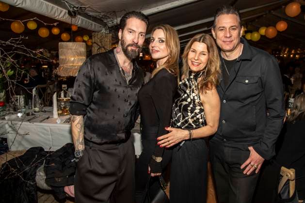 abb Alec Voelkel, Johanna Voelkel, Jennifer Vollmer und Sascha Vollmer zu Gast beim Gala Dinner Preisverleihung bei 10.Jahre Baltic Lights Night 2026 Promi Charity Schlittenhunderennen zu Gunsten der Welthungerhilfe an der Ostsee zwischen der Seebruecke Ahlbeck und der Seebruecke Heringsdorf, Samstag 07.03.2026 in Heringsdorf MV Deutschland