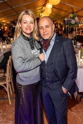 abb Katja Ohneck und Erdogan Atalay zu Gast beim Gala Dinner Preisverleihung bei 10.Jahre Baltic Lights Night 2026 Promi Charity Schlittenhunderennen zu Gunsten der Welthungerhilfe an der Ostsee zwischen der Seebruecke Ahlbeck und der Seebruecke Heringsdorf, Samstag 07.03.2026 in Heringsdorf MV Deutschland
