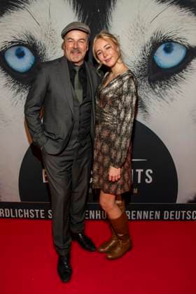 abb Til Demtroeder mit tochter Lina Gastgeber beim Gala Dinner Preisverleihung bei 10.Jahre Baltic Lights Night 2026 Promi Charity Schlittenhunderennen zu Gunsten der Welthungerhilfe an der Ostsee zwischen der Seebruecke Ahlbeck und der Seebruecke Heringsdorf, Samstag 07.03.2026 in Heringsdorf MV Deutschland