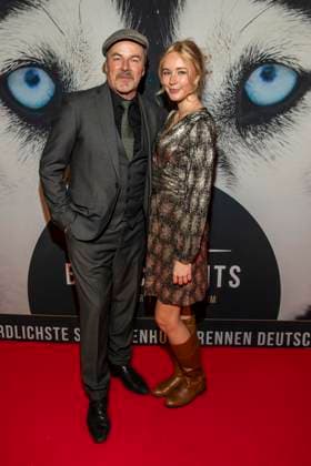 abb Til Demtroeder mit tochter Lina Gastgeber beim Gala Dinner Preisverleihung bei 10.Jahre Baltic Lights Night 2026 Promi Charity Schlittenhunderennen zu Gunsten der Welthungerhilfe an der Ostsee zwischen der Seebruecke Ahlbeck und der Seebruecke Heringsdorf, Samstag 07.03.2026 in Heringsdorf MV Deutschland