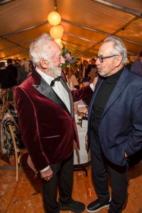 abb Dieter Hallervorden Wolfgang Stumph zu Gast beim Gala Dinner Preisverleihung bei 10.Jahre Baltic Lights Night 2026 Promi Charity Schlittenhunderennen zu Gunsten der Welthungerhilfe an der Ostsee zwischen der Seebruecke Ahlbeck und der Seebruecke Heringsdorf, Samstag 07.03.2026 in Heringsdorf MV Deutschland