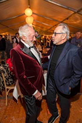 abb Dieter Hallervorden Wolfgang Stumph zu Gast beim Gala Dinner Preisverleihung bei 10.Jahre Baltic Lights Night 2026 Promi Charity Schlittenhunderennen zu Gunsten der Welthungerhilfe an der Ostsee zwischen der Seebruecke Ahlbeck und der Seebruecke Heringsdorf, Samstag 07.03.2026 in Heringsdorf MV Deutschland