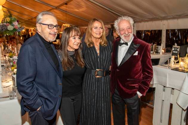 abb Wolfgang Stumph, Christine Stumph Christiane Zander und Dieter Hallervorden zu Gast beim Gala Dinner Preisverleihung bei 10.Jahre Baltic Lights Night 2026 Promi Charity Schlittenhunderennen zu Gunsten der Welthungerhilfe an der Ostsee zwischen der Seebruecke Ahlbeck und der Seebruecke Heringsdorf, Samstag 07.03.2026 in Heringsdorf MV Deutschland