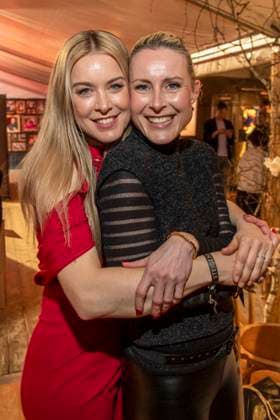 abb Nina Ensmann und Franziska Hippe zu Gast beim Gala Dinner Preisverleihung bei 10.Jahre Baltic Lights Night 2026 Promi Charity Schlittenhunderennen zu Gunsten der Welthungerhilfe an der Ostsee zwischen der Seebruecke Ahlbeck und der Seebruecke Heringsdorf, Samstag 07.03.2026 in Heringsdorf MV Deutschland