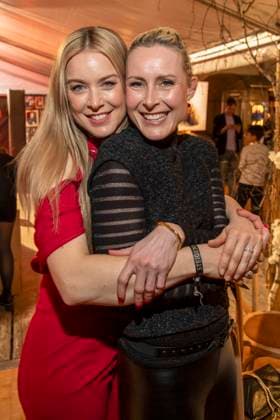 abb Nina Ensmann und Franziska Hippe zu Gast beim Gala Dinner Preisverleihung bei 10.Jahre Baltic Lights Night 2026 Promi Charity Schlittenhunderennen zu Gunsten der Welthungerhilfe an der Ostsee zwischen der Seebruecke Ahlbeck und der Seebruecke Heringsdorf, Samstag 07.03.2026 in Heringsdorf MV Deutschland