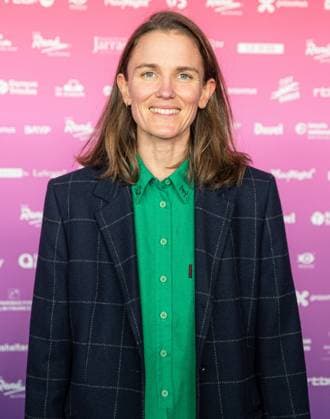 Violette Delvoye poses for the photographer before the 15th edition of the Rene du Cinema film awards ceremony, Saturday 07 March 2026, in Brussels. The awards are rewarded to movies of Belgian French-speaking producers.  EMILExWINDAL 166821631