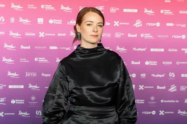 Nominee for Best Short Film with La moisson Alice D Hauwe poses for the photographer before the 15th edition of the Rene du Cinema film awards ceremony, Saturday 07 March 2026, in Brussels. The awards are rewarded to movies of Belgian French-speaking producers.  EMILExWINDAL 166821649