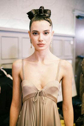Alice Ferazzolli Paris Fashion Week PAP AW26 Georges Hobeika Paris Fashion Week Backstage at the Georges Hobeika show 453855 2026 03 07  Copyright: xJean-BaptistexSoulliatx xStarfacex STAR_453855_008
