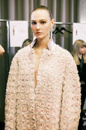Valeria Buldini Paris Fashion Week PAP AW26 Georges Hobeika Paris Fashion Week Backstage at the Georges Hobeika show 453855 2026 03 07  Copyright: xJean-BaptistexSoulliatx xStarfacex STAR_453855_019