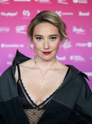 Actress Deborah Francois poses for the photographer before the 15th edition of the Rene du Cinema film awards ceremony, Saturday 07 March 2026, in Brussels. The awards are rewarded to movies of Belgian French-speaking producers.  EMILExWINDAL 166821689