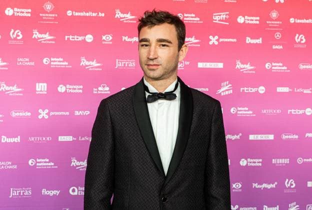 On vous croit realisator Arnaud Dufeys poses for the photographer before the 15th edition of the Rene du Cinema film awards ceremony, Saturday 07 March 2026, in Brussels. The awards are rewarded to movies of Belgian French-speaking producers.  EMILExWINDAL 166821792