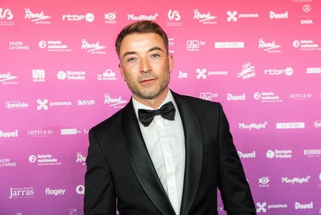 Arnaud Ponthiere, producer On vous croit poses for the photographer before the 15th edition of the Rene du Cinema film awards ceremony, Saturday 07 March 2026, in Brussels. The awards are rewarded to movies of Belgian French-speaking producers.  EMILExWINDAL 166821798
