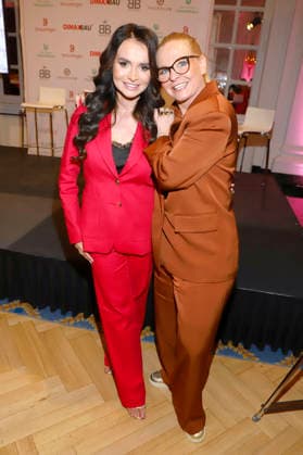 Kristin Zirnsak und Franziska Hohmann bei der FaceClub Female Vision Gala 2026 im Atlantic Hotel. Hamburg, 07.03.2026