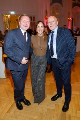 Hubert Neubacher, Daniela Büchner und Norbert Wiwianker bei der FaceClub Female Vision Gala 2026 im Atlantic Hotel. Hamburg, 07.03.2026