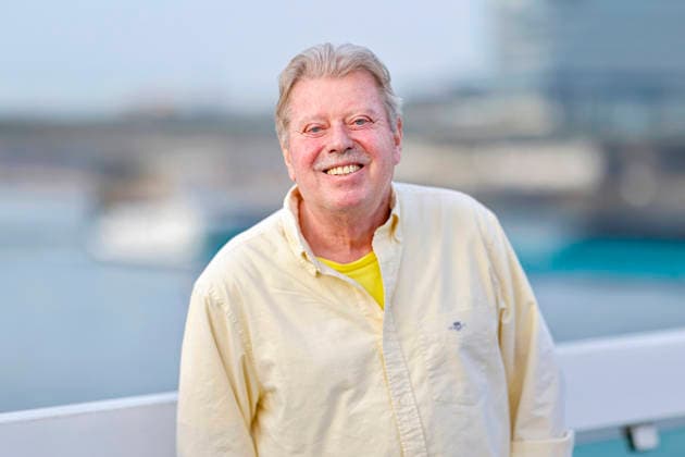 Liedermacher Volker Rosin bei der Party zu 20 Jahre Lorenz Büffel*. Der Ballermann-Star Büffel feiert sein 20-jähriges Bühnen-Jubiläum mit einer Party auf dem Rhein. Köln, 07.03.2026 NRW Deutschland Copyright: xChristophxHardtx