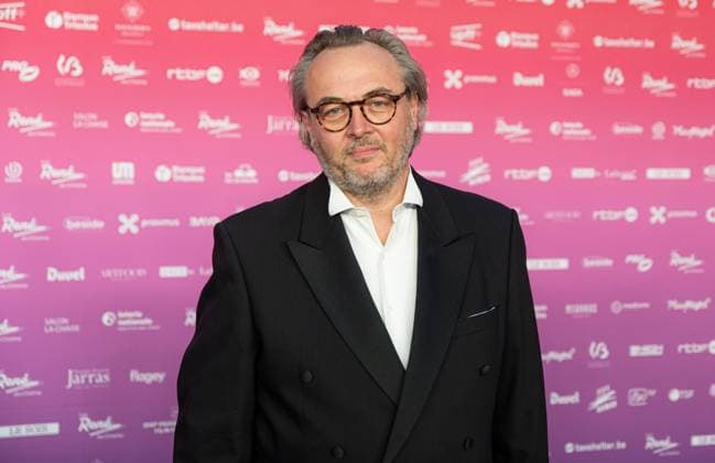Francois Touwaide poses for the photographer before the 15th edition of the Rene du Cinema film awards ceremony, Saturday 07 March 2026, in Brussels. The awards are rewarded to movies of Belgian French-speaking producers.  EMILExWINDAL 166822098