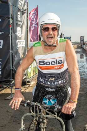 abb Robert Redweik Teilnehmer am Strand bei 10.Jahre Baltic Lights 2026 Promi Charity Schlittenhunderennen zu Gunsten der Welthungerhilfe an der Ostsee zwischen der Seebruecke Ahlbeck und der Seebruecke Heringsdorf ,Samstag 07.03.2026 in Heringsdorf MV Deutschland