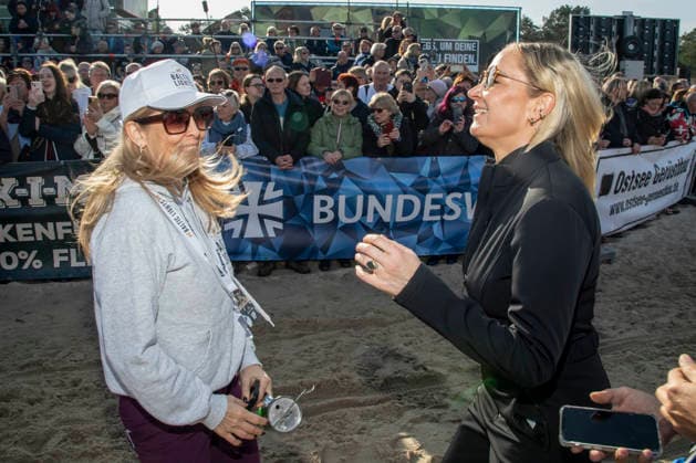 abb Tanja Lanaeus und Janine Kunze Teilnehmer am Strand bei 10.Jahre Baltic Lights 2026 Promi Charity Schlittenhunderennen zu Gunsten der Welthungerhilfe an der Ostsee zwischen der Seebruecke Ahlbeck und der Seebruecke Heringsdorf ,Samstag 07.03.2026 in Heringsdorf MV Deutschland