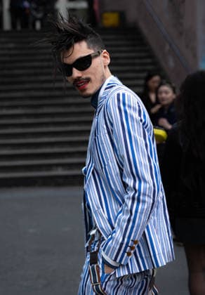 Lyas Medini at the Arrivals at the Vivienne Westwood Collection Prêt à Porter Automne Hiver 2026 2027 fashion show as part of Paris Fashion Week PFW at Grand Plateau, Paris, France, March 07, 2026 Thibault Duboucher Bestimage Arrivals at the Vivienne Westwood fashion show as part of Paris Fashion Week Fall 2026 held at Césure on March 07, 2026 in Paris, France Paris France  Copyright: xThibaultxDuboucherx xBestimagexThibaultxDuboucherx xBestimagex