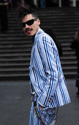 Lyas Medini at the Arrivals at the Vivienne Westwood Collection Prêt à Porter Automne Hiver 2026 2027 fashion show as part of Paris Fashion Week PFW at Grand Plateau, Paris, France, March 07, 2026 Thibault Duboucher Bestimage Arrivals at the Vivienne Westwood fashion show as part of Paris Fashion Week Fall 2026 held at Césure on March 07, 2026 in Paris, France Paris France  Copyright: xThibaultxDuboucherx xBestimagexThibaultxDuboucherx xBestimagex