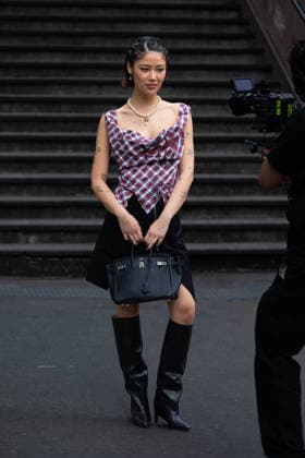 Chen Yixin at the Arrivals at the Vivienne Westwood Collection Prêt à Porter Automne Hiver 2026 2027 fashion show as part of Paris Fashion Week PFW at Grand Plateau, Paris, France, March 07, 2026 Thibault Duboucher Bestimage Arrivals at the Vivienne Westwood fashion show as part of Paris Fashion Week Fall 2026 held at Césure on March 07, 2026 in Paris, France Paris France  Copyright: xThibaultxDuboucherx xBestimagexThibaultxDuboucherx xBestimagex
