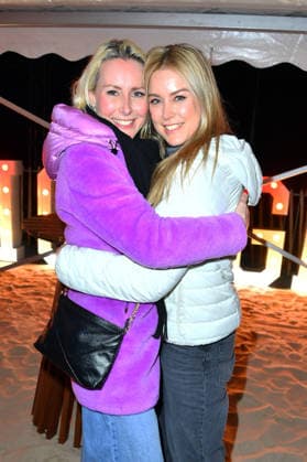 Franziska Hippe und Nina Ensmann beim BALTIC LIGHTS-WARM UP 2026 Charity Schilttenhunderennen in Heringsdorf auf Usedom am 07.03.2026