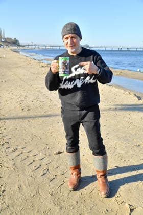 Erdogan Atalay beim BALTIC LIGHTS-WARM UP 2026 Charity Schilttenhunderennen in Heringsdorf auf Usedom am 07.03.2026