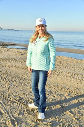 Tanja Lanäus beim BALTIC LIGHTS-WARM UP 2026 Charity Schilttenhunderennen in Heringsdorf auf Usedom am 07.03.2026