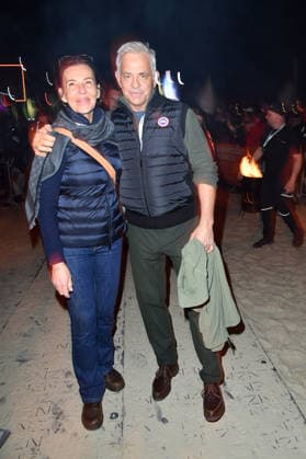 Florian Fitz und Nicole Toursarkissian beim BALTIC LIGHTS-WARM UP 2026 Charity Schilttenhunderennen in Heringsdorf auf Usedom am 07.03.2026