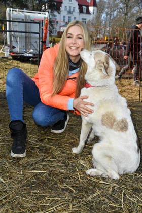Nina Ensmann beim BALTIC LIGHTS 2026 Charity Schilttenhunderennen in Heringsdorf auf Usedom am 07.03.2026