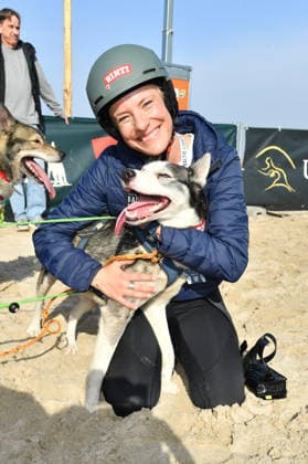 Seraphina Kalze beim BALTIC LIGHTS 2026 Charity Schilttenhunderennen in Heringsdorf auf Usedom am 07.03.2026