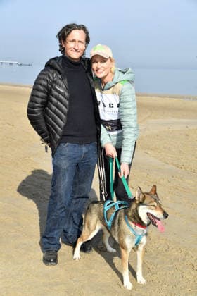 Sanna Englund und Marco Fischer beim BALTIC LIGHTS 2026 Charity Schilttenhunderennen in Heringsdorf auf Usedom am 07.03.2026