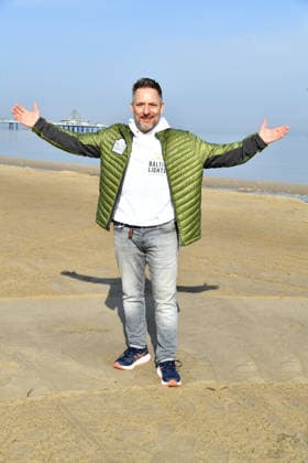 Lars Pape beim BALTIC LIGHTS 2026 Charity Schilttenhunderennen in Heringsdorf auf Usedom am 07.03.2026