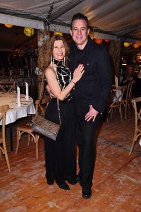 Sascha Vollmer mit Ehefrau Jennifer Vollmer beim BALTIC LIGHTS 2026 Charity Schilttenhunderennen in Heringsdorf auf Usedom am 07.03.2026