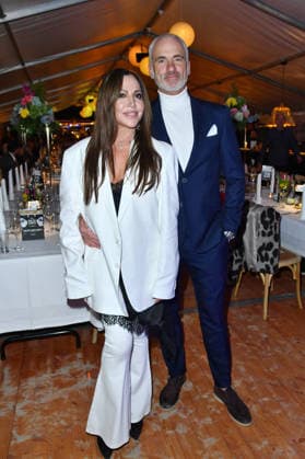 Simone Thomalla mit Partner Rene Marchand beim BALTIC LIGHTS 2026 Charity Schilttenhunderennen in Heringsdorf auf Usedom am 07.03.2026