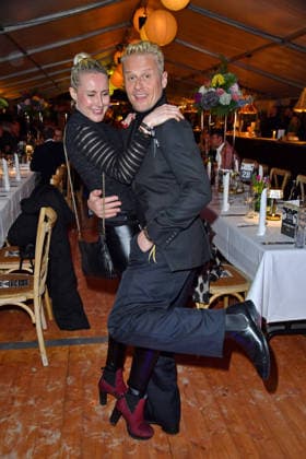Franziska Hippe und Roman Knizka beim BALTIC LIGHTS 2026 Charity Schilttenhunderennen in Heringsdorf auf Usedom am 07.03.2026