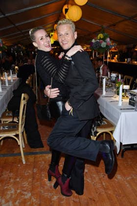 Franziska Hippe und Roman Knizka beim BALTIC LIGHTS 2026 Charity Schilttenhunderennen in Heringsdorf auf Usedom am 07.03.2026
