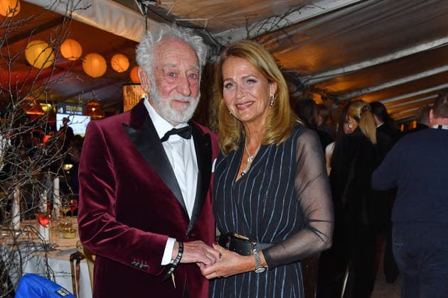 Dieter Hallervorden mit Ehefrau Christiane Zander beim BALTIC LIGHTS 2026 Charity Schilttenhunderennen in Heringsdorf auf Usedom am 07.03.2026