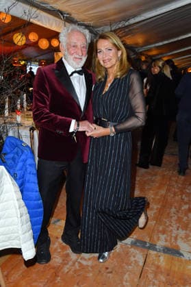 Dieter Hallervorden mit Ehefrau Christiane Zander beim BALTIC LIGHTS 2026 Charity Schilttenhunderennen in Heringsdorf auf Usedom am 07.03.2026